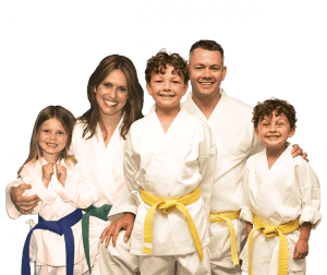 Martial Arts Lessons for Families in Kansas City MO - Group Family for Martial Arts Footer Banner
